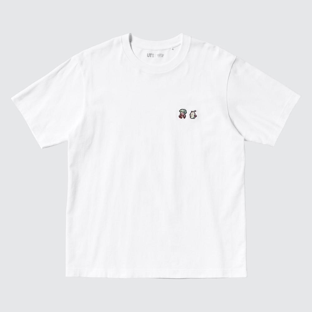 

Футболка UNIQLO FINAL FANTASY UT с коротким рукавом и принтом C 00 WHITE/MEN XS