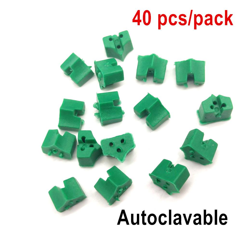 100Pcs/Set Dental Orthodontic Sectional Contoured Matrices Matrix Dental Rubber Wedges Plastic Wedge Ortho Matrice Material