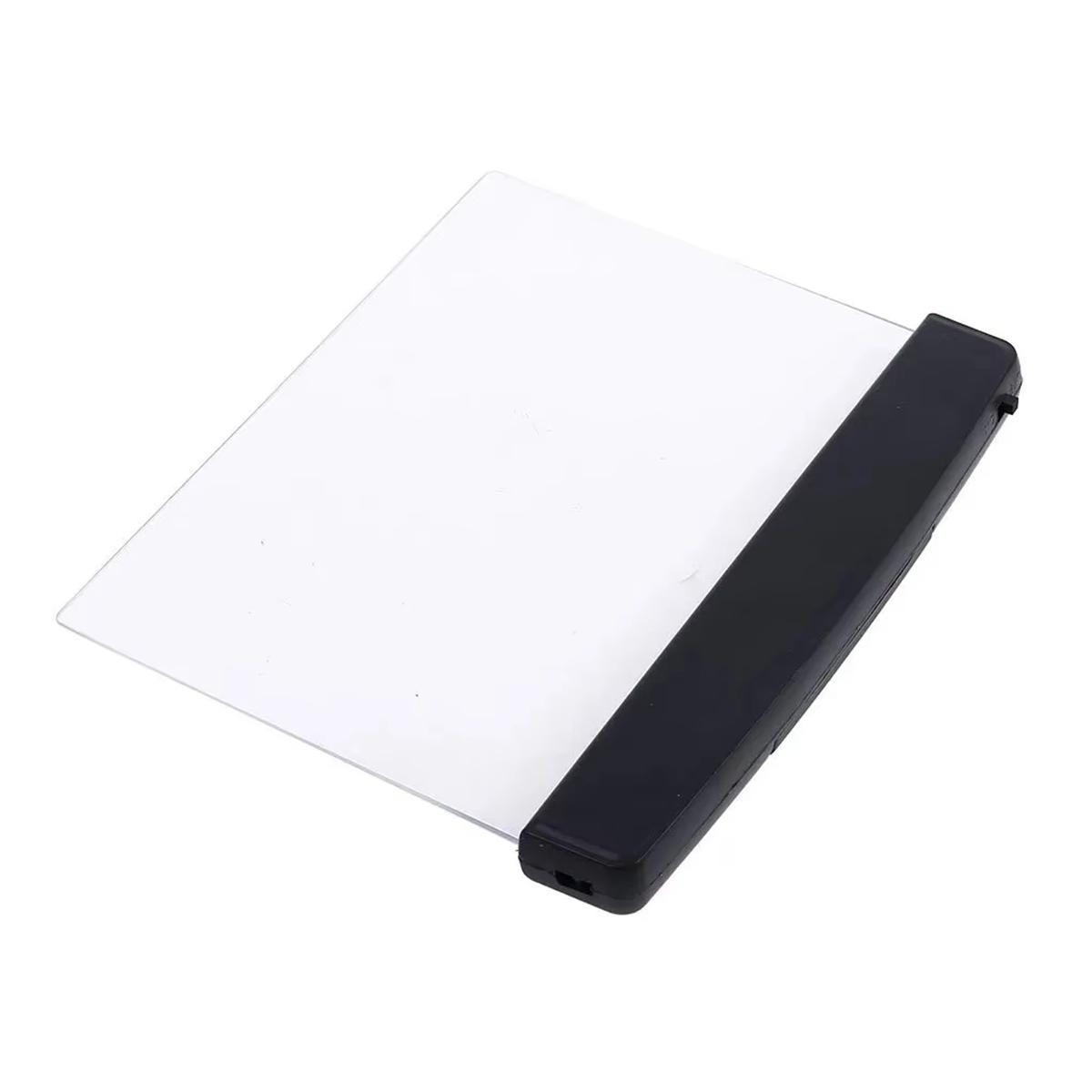 

Flat Night Vision Reading Lamp Battery Powered Lights Portable Book Light For Reading Led Panel Night Led Reading Bedside Panel чорний