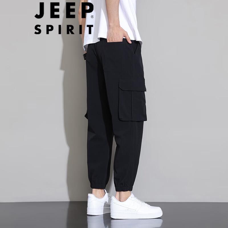 Мужские повседневные спортивные брюки Jeep Spirit из ледяного шелка L