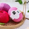 8-fädiges 100% Baumwollgarn für Babyhüte, Schals, Häkelschuhe, DIY-Puppenstricken, Häkelprojekte