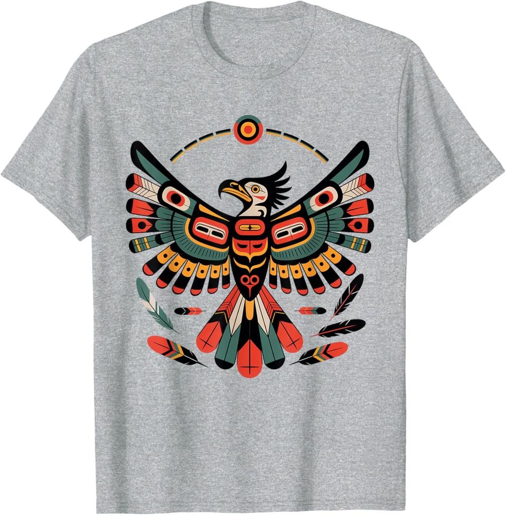 Thunderbird Native American Stammeskunst Design Kunst T-Shirt