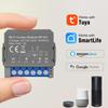 Tuya Smart WiFi Curtain Switch Blinds Switch AC100-240V 10A RF433 Smart Life Remote Control Home Automation Curtain Switch