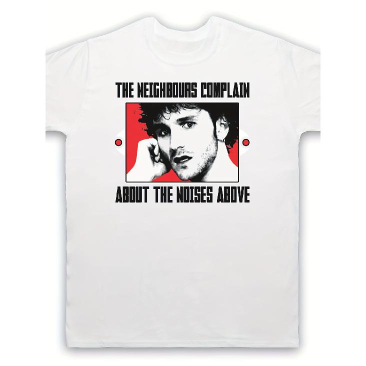 LAID JAMES TIM BOOTH Band T-Shirt - Unofficial Britpop Rock Group Tee with Tim Booth Print, Unisex Casual Round Neck Shirt (Go Up a Size for S