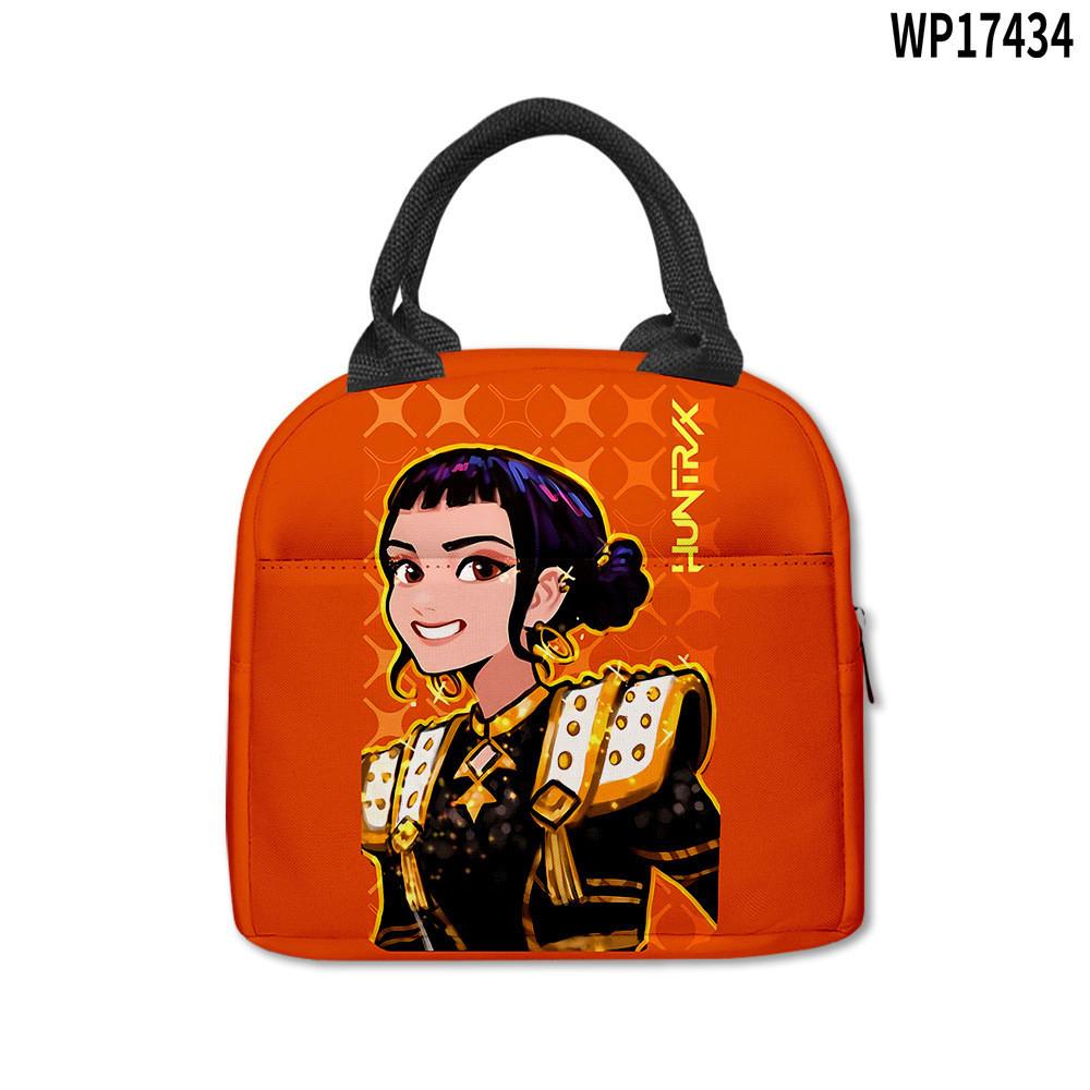 3d Movie Kpop Demon Hunters Portable Ice Pack Bag With Handle For Everyday Meals