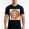 Sharon Needles Tshirt Summer Casual Cotton Tee Oversized Streetwear Tops Vintage Graphic Print Loose Fit Short Sleeve