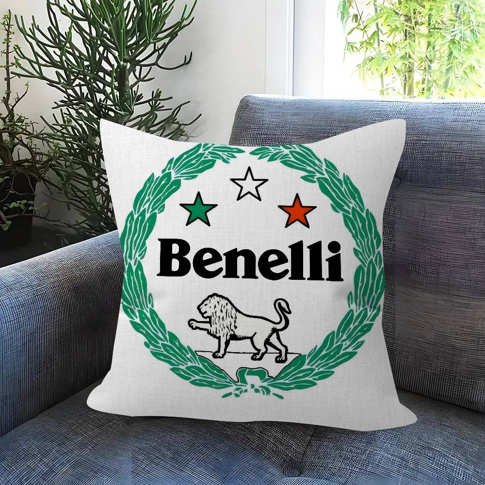 BBBianchiS Bike Logo   Cushion Cover Pillowcase Upholstery Sofa Throw Pillow Home Decor Pillowcas