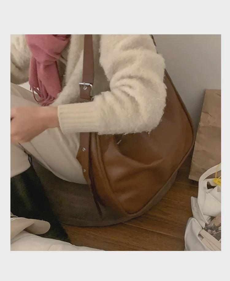 Geantă tote de mare capacitate pentru femei, primăvară 2025