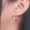 [SILVER] M HOOP E