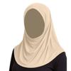 Soft Ramadan Hijab Solid Color Islamic Headscarf India Hat Headband Hat  Outdoor
