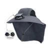 Solar Hat with Fan, Unisex Solar Fan Hat - Headpiece with Neck Protector and USB Charging for Men and Women, Hiking, Travel, Beach, Gardening, Camping