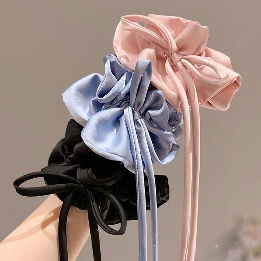 Headband with Satin Ribbon Bow