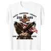 T-shirt commémoratif du 250e anniversaire de la fondation des États-Unis