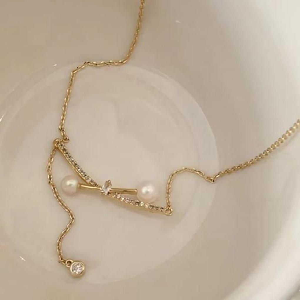 Women's Accessories Balance Chain Drop Necklace