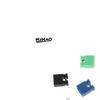 100PCS Plastic High Quality Pitch Jumper Shorted Cap & Headers & Wire Housings 2.54MM SHUNT Shorting Block Pin Connector Cap