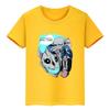 Teenage Anime Monster No. 8 Printed T-shirt Boys Summer Punk Casual Harajuku Streetwear Round Neck Short Sleeve Tops Clothing