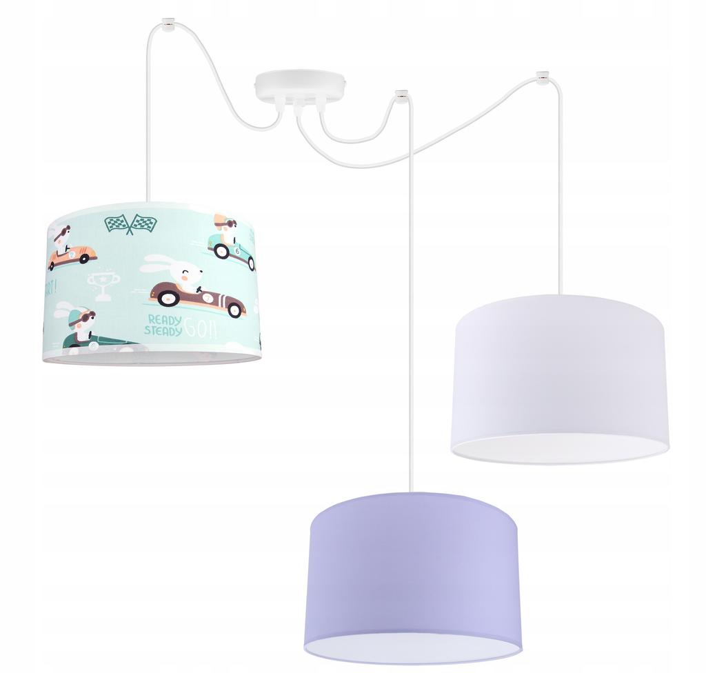 Loft Children'S Ceiling Hanging Lamp, Spider Lampshade