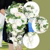 Bröllop Brudbukett Konstgjorda Blommor Lättvikt Gåva Ornament Brudtärna Blomma Dekor för