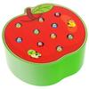 Wooden Game Catch the Bug Fishing - apple