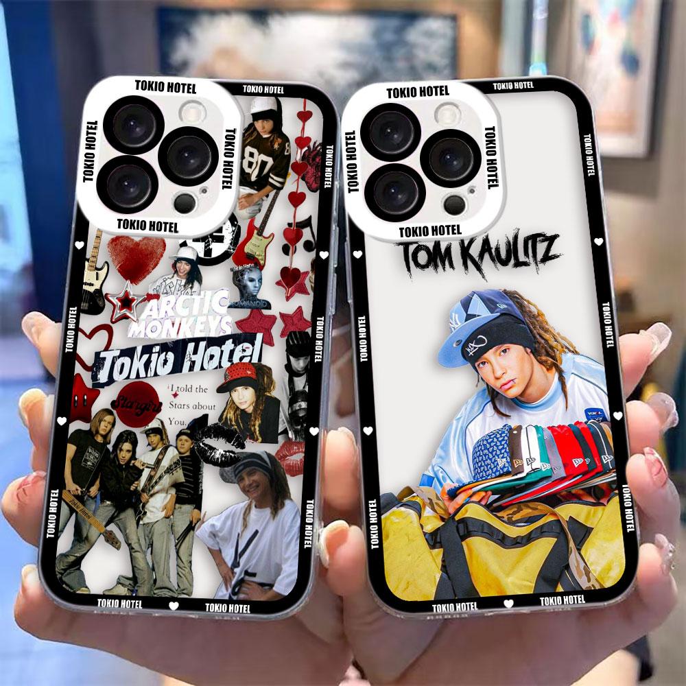 Tokio H-Hotel B-Bill K-Kaulitz Clear Phone Case For Samsung A72 A71 A57 A56 A55 A53 A52 A51 A36 A35 A33 A32 A26 A24 A23 A22 Case