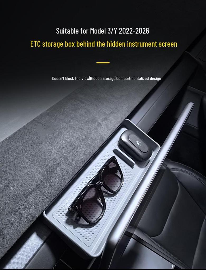 Tesla Model Y3YL Center Console Tissue & Storage Tray