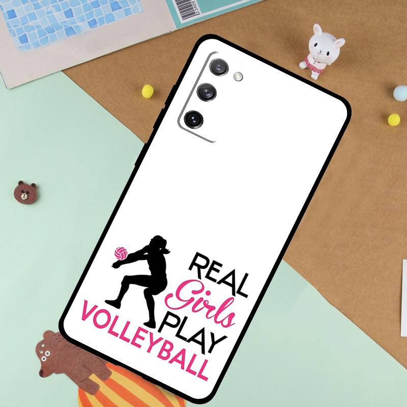 

Love Play Volleyball Soft Case For Samsung Galaxy S24 Ultra S9 S10 S20 S22 S23 Plus S21 FE S25 Ultra Funda Cover Galaxy S20 FE