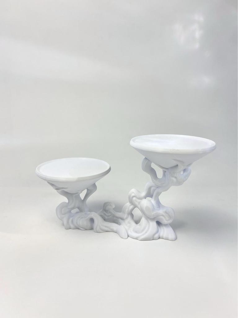 Stoner2048 Modern Chinese Style Root Carving Display Stand