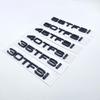 Chrome Glossy Black ABS Letters Numbers 30TFSI 35TFSI 40TFSI 45TFSI 50TFSI Emblem for Audi A3 Car Rear  Trunk Logo Sticker