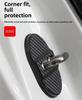 4PCS Carbon Fibre Car Door Lock Protective Cover Anti Rust Sticker Accessories