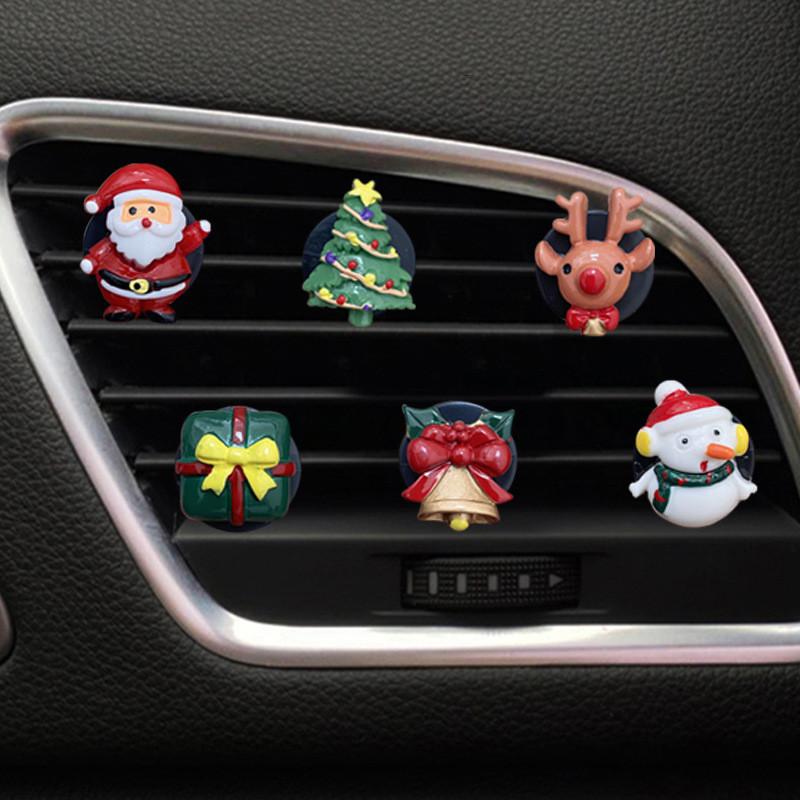 New Christmas Cross-border Car Air Vent Perfume Cute Decorative Accessories For Car Interior