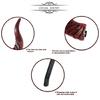 Gothic Style Adjustable Devil Horn Headbands Elegant Hair Accessory For Women Men Parties Weddings