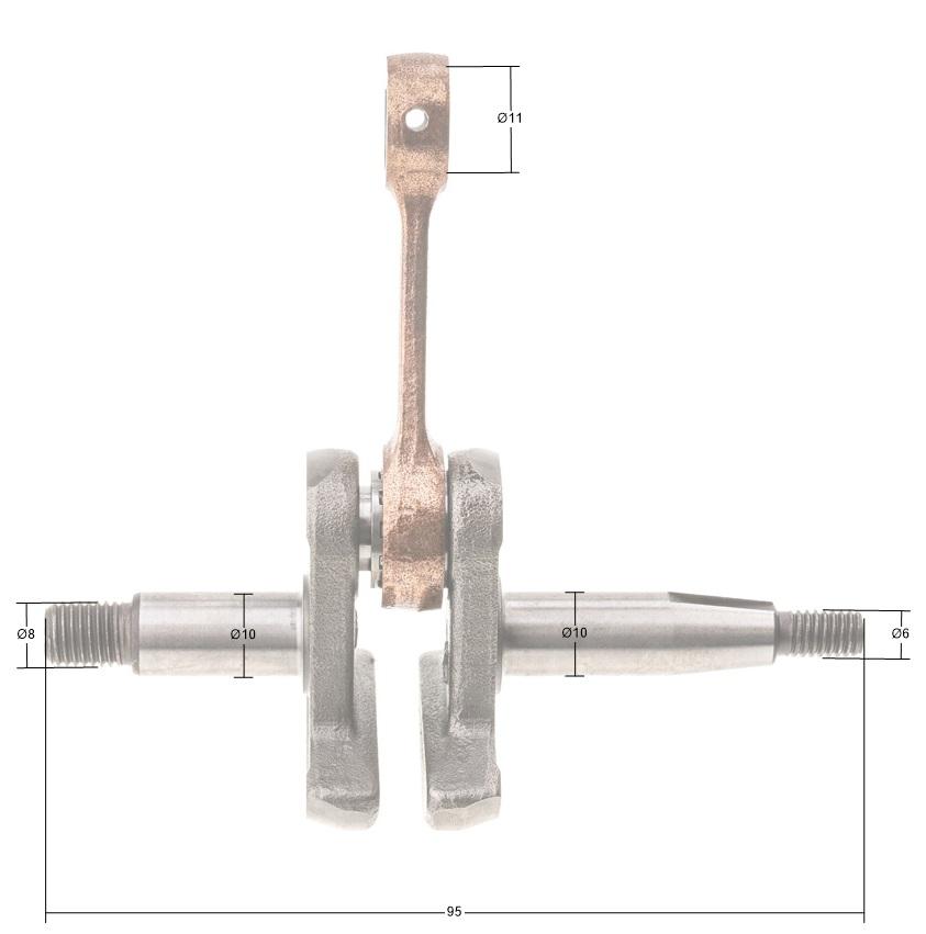 Wał Korbowy Cedrus Nożyce Nz01 020207