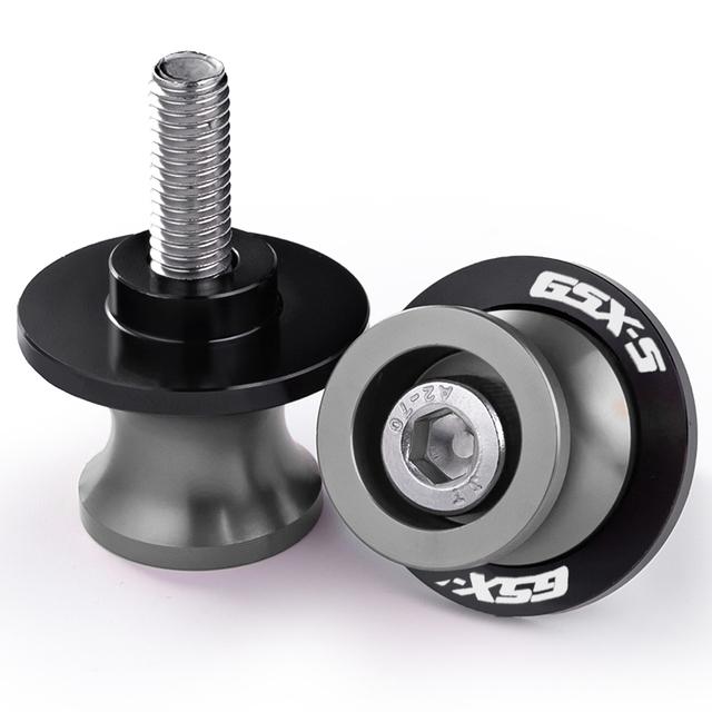For Suzuki GSXS750 GSXS1000 F-ABS Gsxs 750 1000 GSX-S 125 150 Motorcycle  Swingarm Spools Slider Stand Screws Accessories 8MM