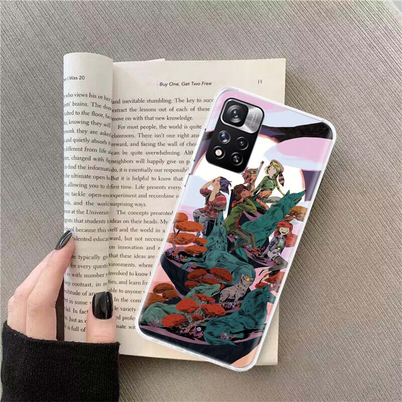 L-Lumberjanes Phone Case For Redmi Note 13 12 Pro Plus 14 15 Pro 5G 11 11T 11E 11S 10 Pro 10S 9 9S Cover Cell Clear TPU Capa Cas