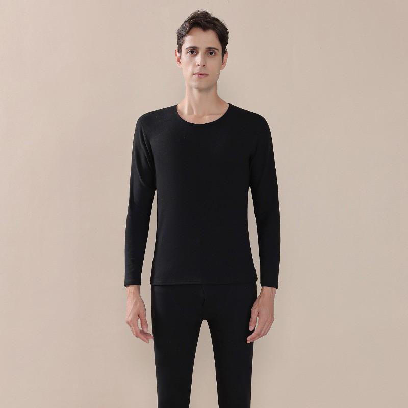 Womens Warm Thermal Underwear Set Soft Cashmere Silk Blend Fleece-Lined Long Sleeve Top Pants Cold Weather