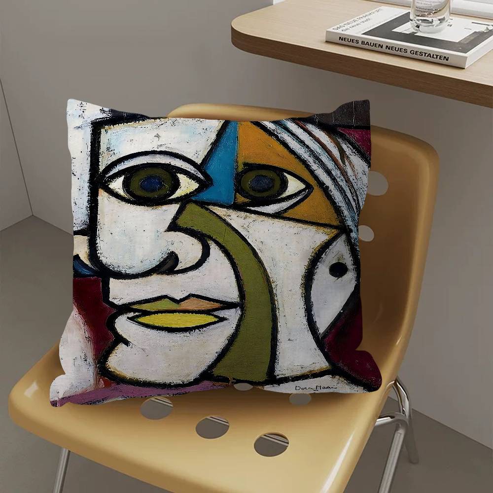 Legend Art Artist P-Pablo Picasso-Mt Maple Design Cushion Cover Happy Autumn Harvest Decor Holiday Decorati Pillow Cover