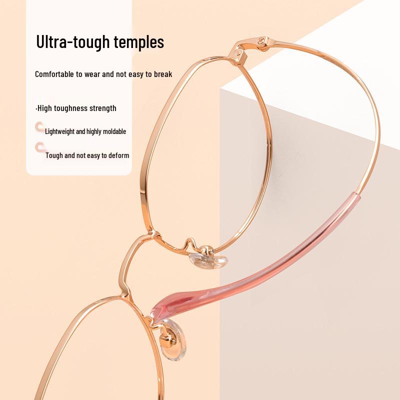 Danyang 32209 Women's Retro Pure Titanium Ultra-light Myopia Glasses for Small Faces