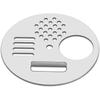 Porte d'entrée de ruche (6 pcs) Porte à Disques d'Abeilles en Acier Inoxydable