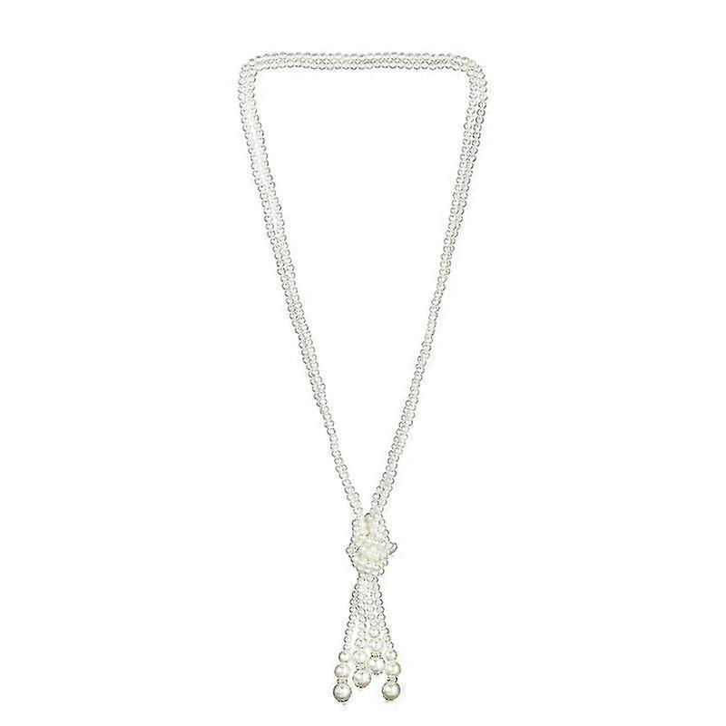 Long Pearl Necklace A Flavor Jewelry Necklace Made Of Acsergery 124.5cm And 149.9cm Flavor