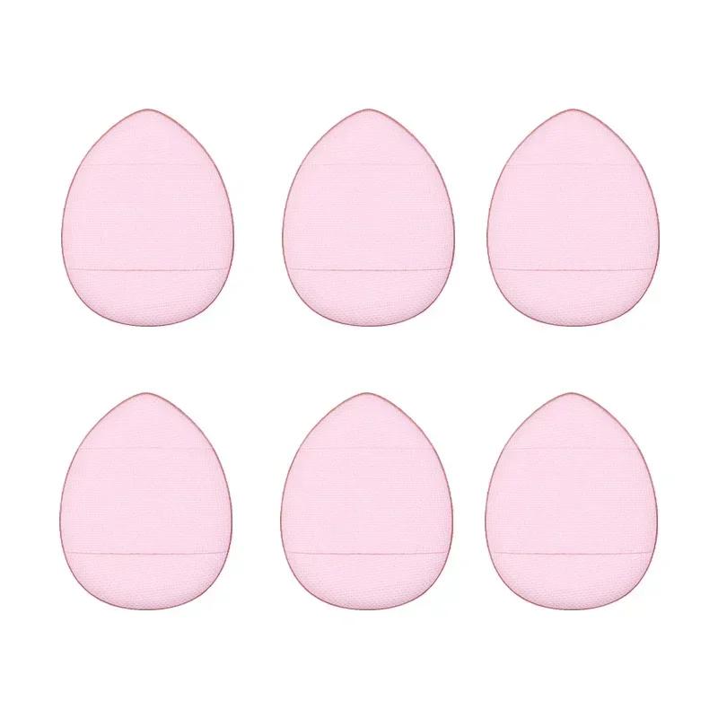 6/10Pcs Mini Finger Puff Foundation Small Air Cushion Powder Sponge Face Concealer BB Cream Cosmetic Applicator Makeup Tools