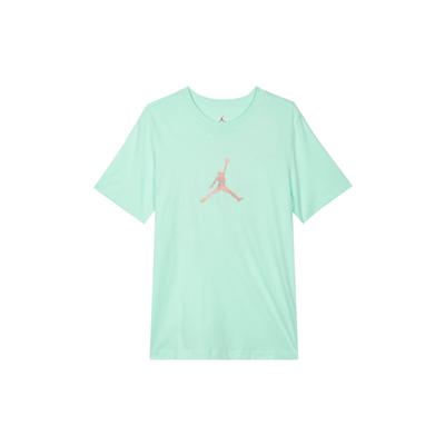 Einfarbiges Rundhals-Pullover-Kurzarm-T-Shirt Herren Oberteile Schaum-Minzgrün DO8899-379