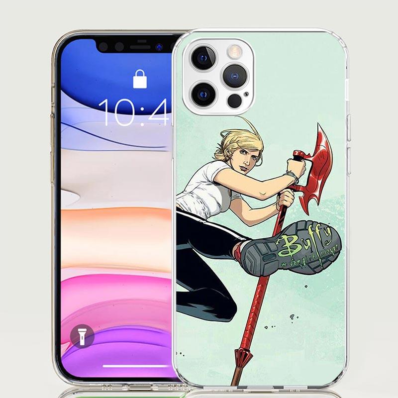 The Vampire Slayer Buffy Phone Case For iPhone 17 Air 16 15 Plus 11 14 Pro Max 13 Mini 12 7 8 + SE Pattern Art Customized Cover