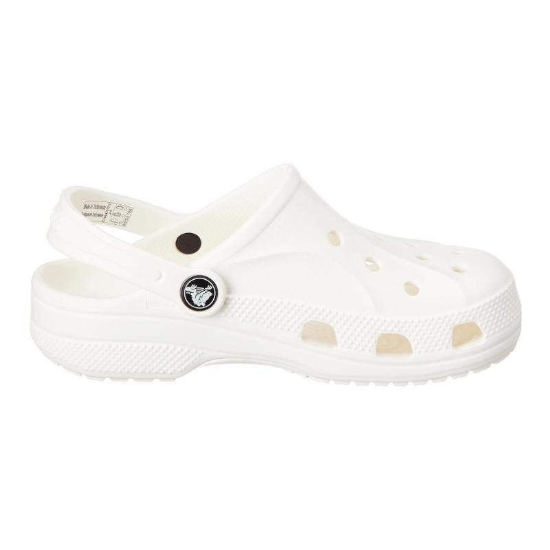 Crocs Baya Clog Comfortable and Versatile Baotou Beach Non-Slip and Abrasion Resistant Sandals White Children's