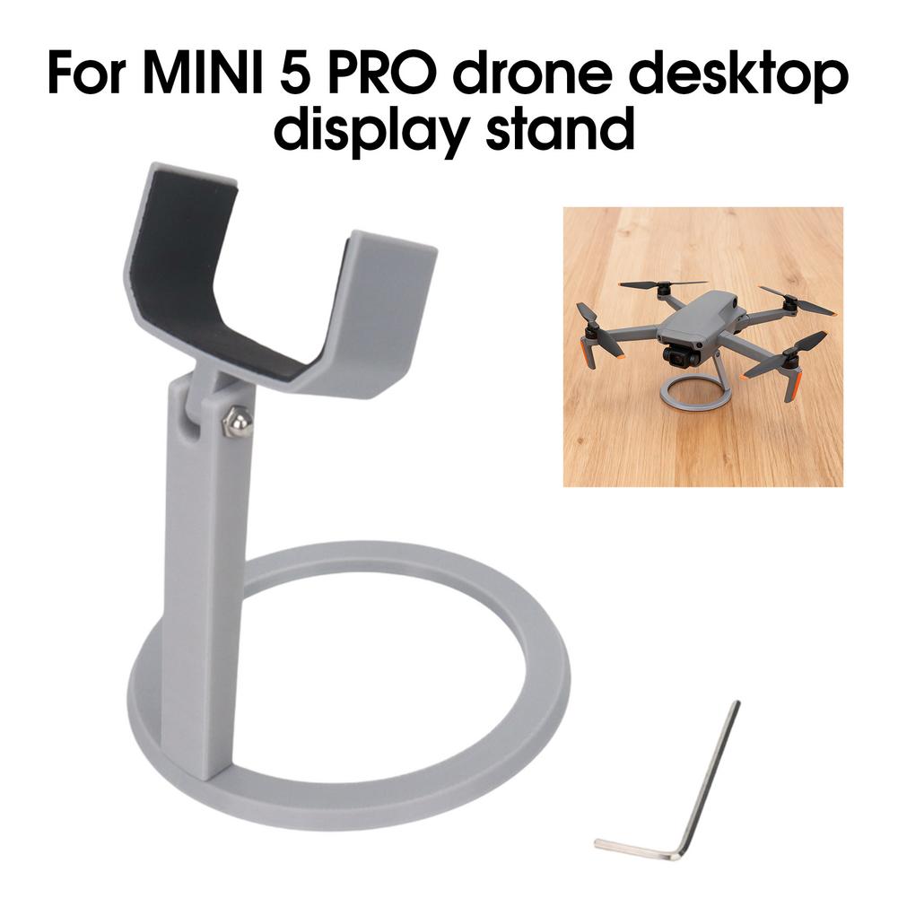 1PC Desktop Display Stand Holder for DJI Mini 5 Pro Drone Anti-Slip Showcase Mount with Secure Fixed Base