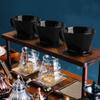 Wiederverwendbarer Pour Over Kaffeefilter Keramik Keramik Kaffee Dripper Kaffeebrühfilterkegel Reise