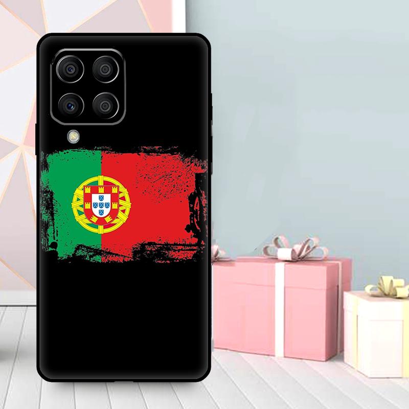 Portugal Flag Case For Samsung Galaxy M56 M52 M32 M53 M16 M11 M21 M31 M35 M12 M13 M14 M15 M36 M55 M34 M54