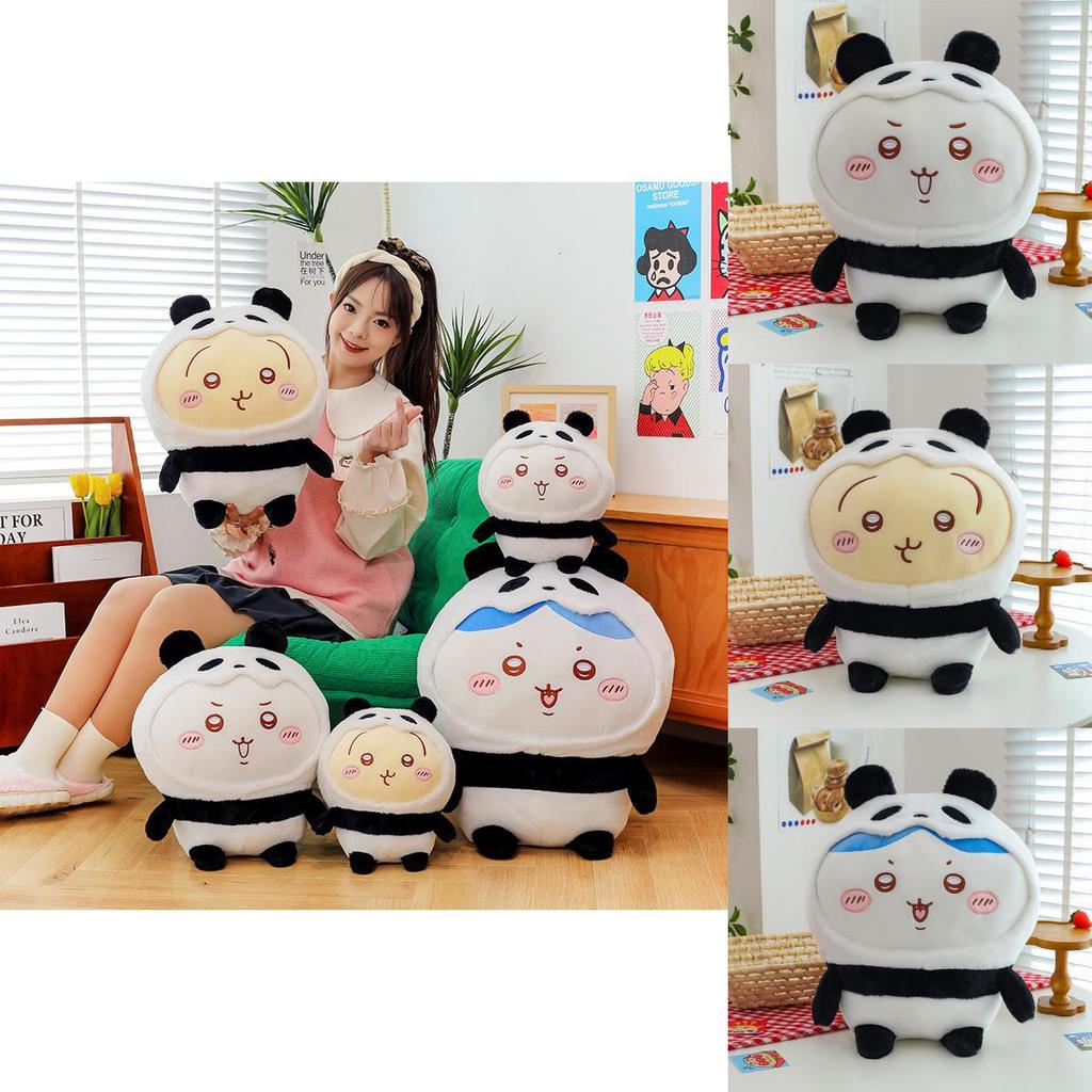 Adorable Panda Plush Toy With Super Soft Short Fur Perfect For Cuddly Gifts And Collectibles