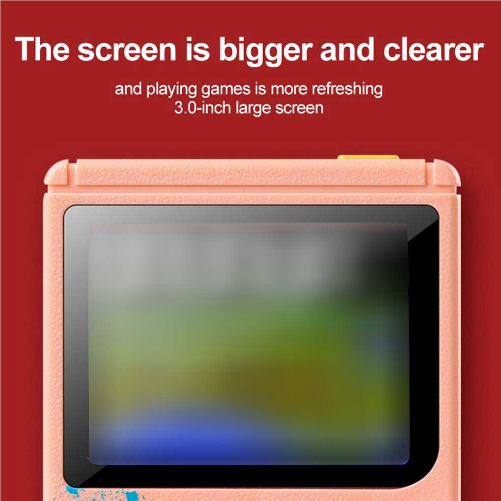 Game Console Gaming Supplies Handheld Gamer 500 Number Convenience 3Inch Screen Entertainment Interesting for Kids