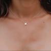 CARLIDANA High Polished Stainless Steel 14K Gold PVD Plated DIY 26 Letter Alphabet Initial Charm Pendant Accessories Jewelry
