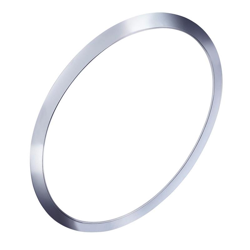 51137300631 Car Front Left Headlight Bezel Cover Ring Trim Fit for Mini Cooper F55 F56 F57 Gen3 Silver ABS